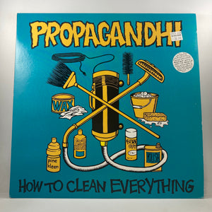 Propagandhi – How To Clean Everything LP USED Vinyl VG+/VG+