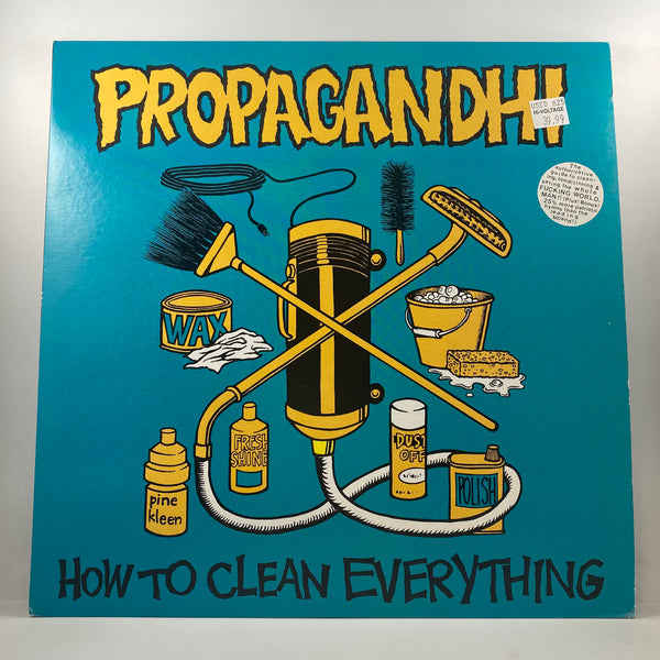 Propagandhi – How To Clean Everything LP USED Vinyl VG+/VG+