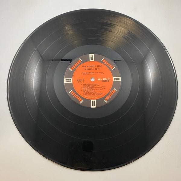 Shirley Scott Trio – For Members Only LP USED Vinyl VG/VG+