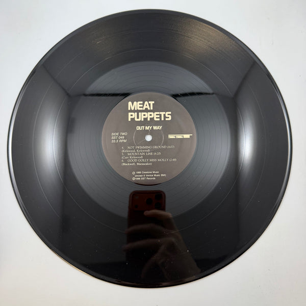 Meat Puppets – Out My Way LP USED Vinyl VG++/VG+ Original Pressing