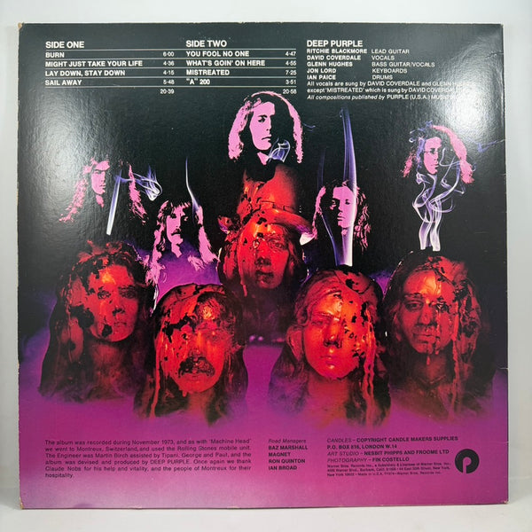 Deep Purple – Burn LP USED Vinyl VG++/VG+