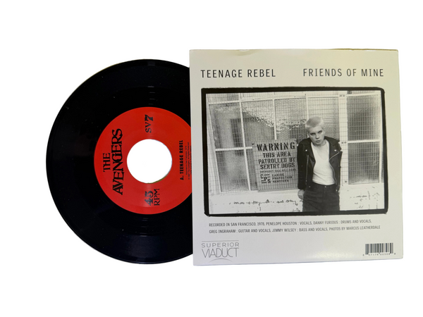 The Avengers – Teenage Rebel 7" USED Vinyl NM/NM