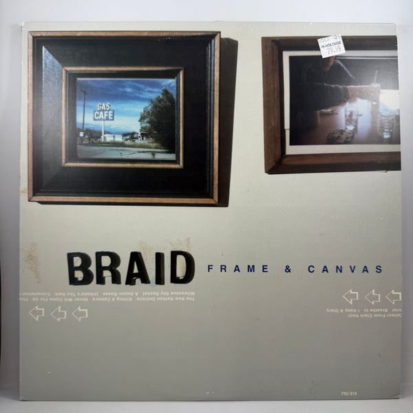 Braid – Frame & Canvas LP USED Vinyl VG+/VG+ Color Vinyl