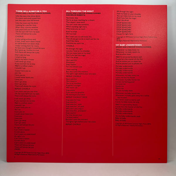 Donna Summer – Bad Girls LP USED Vinyl NM/VG++ Color VInyl