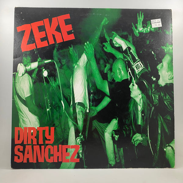 Zeke – Dirty Sanchez LP USED Vinyl VG+/VG / Color Vinyl