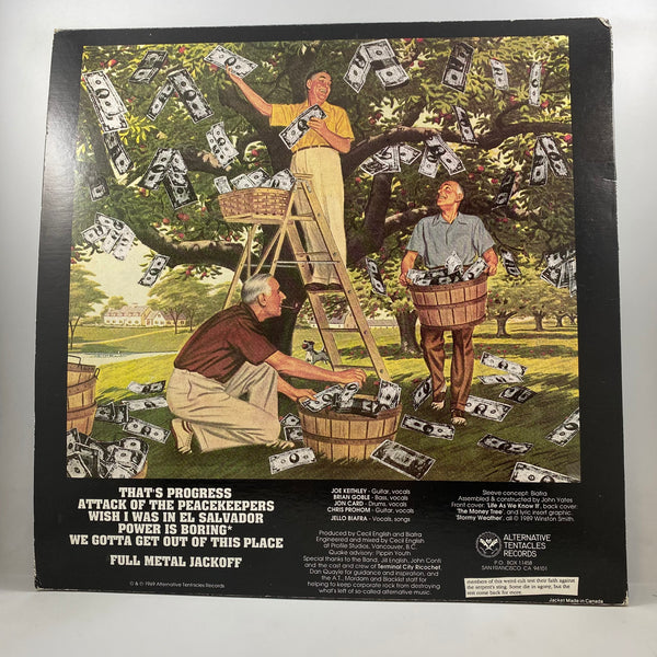 Jello Biafra With D.O.A. – Last Scream Of The Missing Neighbors LP USED Vinyl VG+/VG+