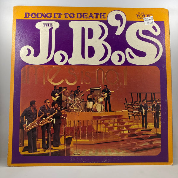 The J.B.'s – Doing It To Death LP USED Vinyl VG/VG