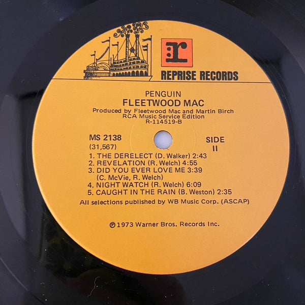 Fleetwood Mac – Penguin LP USED NM/VG+ 1973 Record Club Pressing