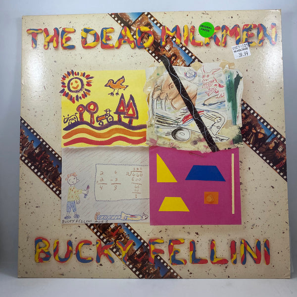 The Dead Milkmen – Bucky Fellini LP USED Vinyl VG+/VG+ Original Pressing