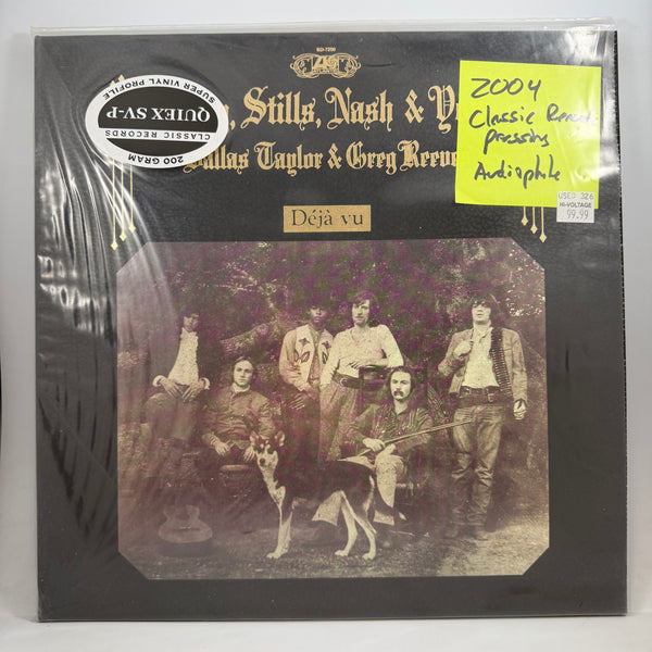 Crosby, Stills, Nash & Young – Déjà Vu LP USED Vinyl NM/NM Audiophile