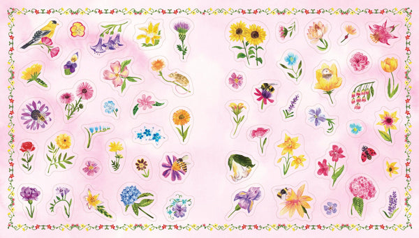 A Nature Lover’s Sticker Book: Hardcover