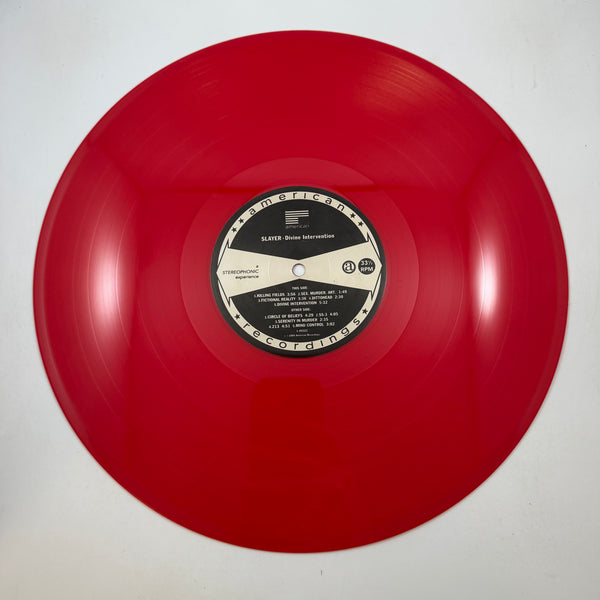 Slayer – Divine Intervention LP USED Vinyl VG+/VG+ Color Vinyl Original Pressing