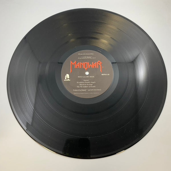 Manowar – Into Glory Ride LP USED Vinyl VG+/VG