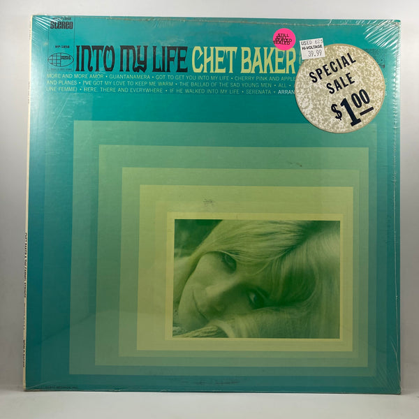 Chet Baker and The Carmel Strings – Into My Life LP USED Vinyl NM / Still Sealed