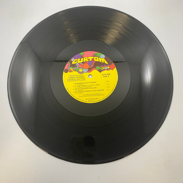 Leroy Hutson – Love Oh Love LP USED Vinyl VG+/VG