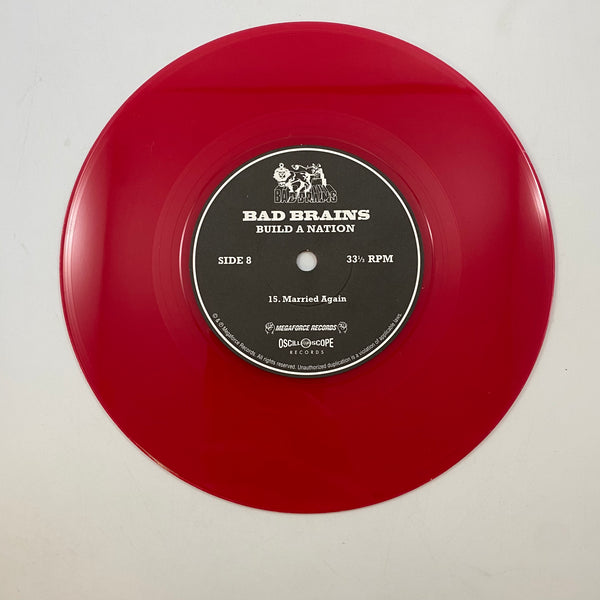 Bad Brains – Build A Nation 7" USED Vinyl Box Set VG+/VG+