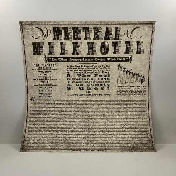 Neutral Milk Hotel – In The Aeroplane Over The Sea LP USED Vinyl NM/VG+