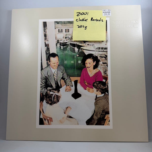 Led Zeppelin – Presence LP USED Vinyl NM/NM Audiophile