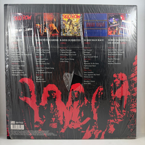 Skid Row – The Atlantic Years (1989 - 1996) LP USED Vinyl Box Set NM/VG+