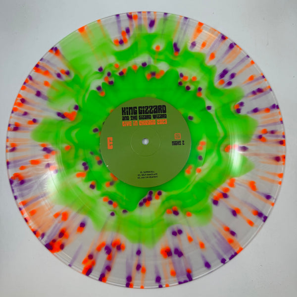King Gizzard And The Lizard Wizard – Live in Chicago 2023 LP USED Vinyl Box Set NM/NM Color Vinyl
