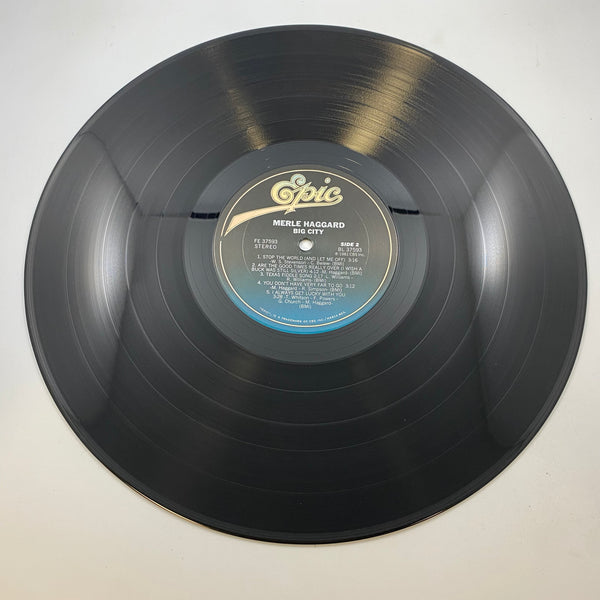 Merle Haggard – Big City LP USED Vinyl VG+/VG+