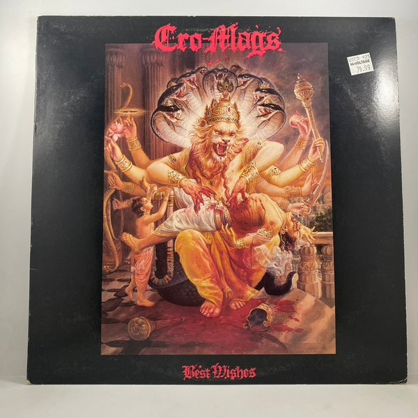 Cro-Mags – Best Wishes LP USED Vinyl VG+/VG+