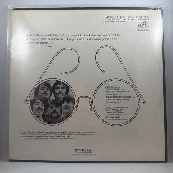 The Family Tree – Miss Butters LP NOS Vinyl Mint Still Sealed