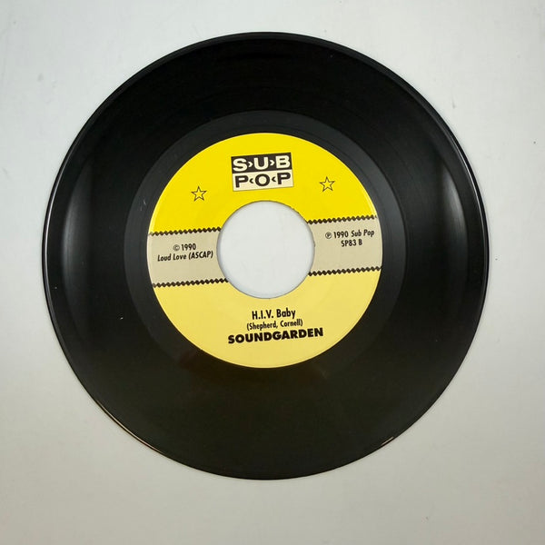 Soundgarden – Room A Thousand Years Wide b/w H.I.V. Baby 7" USED Vinyl VG++/VG+