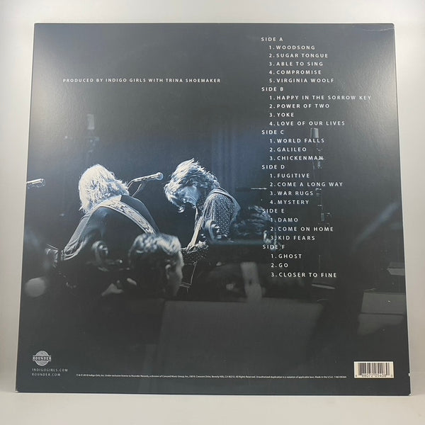 Indigo Girls – Live With The University Of Colorado Symphony Orchestra LP USED Vinyl NM/VG+