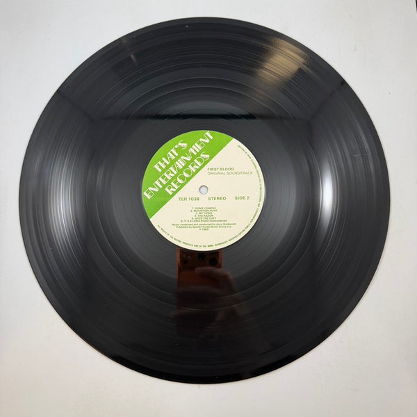 Jerry Goldsmith – First Blood (Original Soundtrack Recording) LP USED Vinyl VG+/VG+