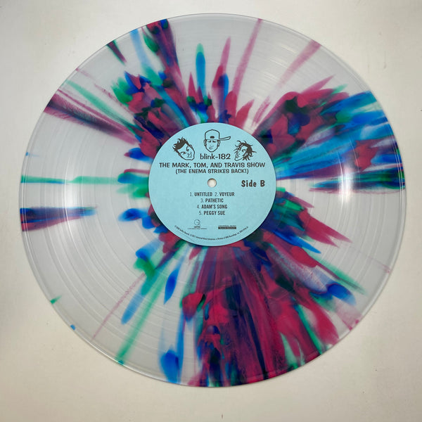 Blink-182 – The Mark, Tom And Travis Show (The Enema Strikes Back!) LP USED Vinyl NM/NM Color Vinyl
