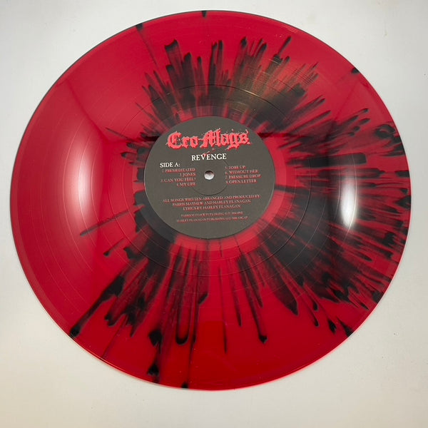 Cro-Mags – Revenge LP USED Vinyl VG+/VG+ Color Vinyl