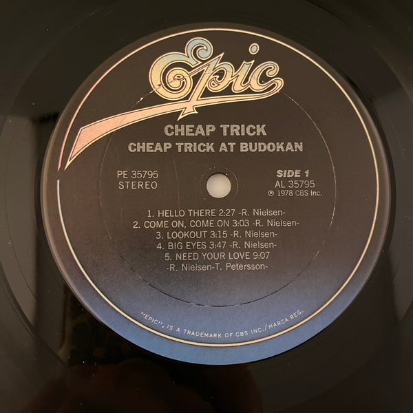 Cheap Trick – Cheap Trick At Budokan LP USED NM/VG++