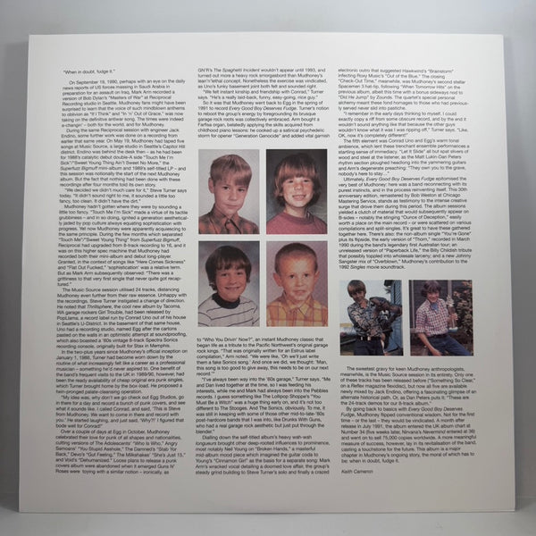 Mudhoney – Every Good Boy Deserves Fudge LP USED Vinyl NM/NM Color Vinyl