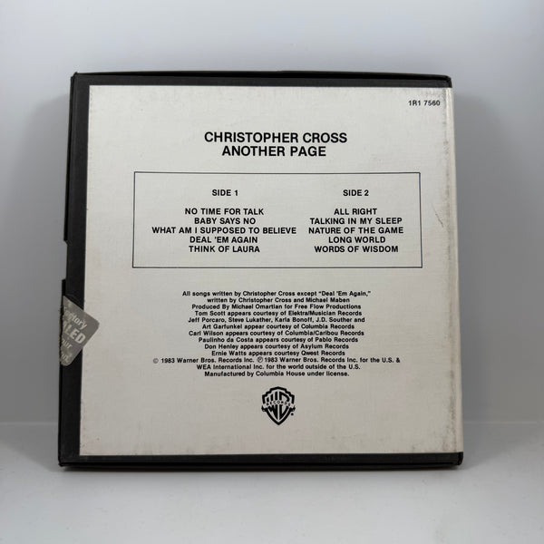 Christopher Cross – Another Page USED Reel-To-Reel