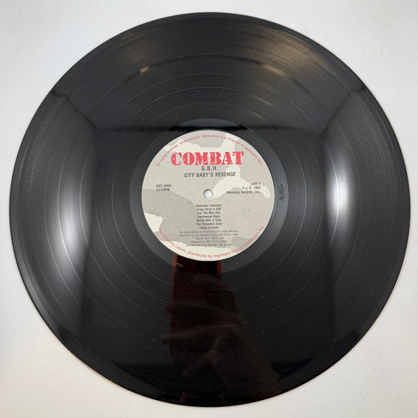 Charged G.B.H – City Baby's Revenge LP USED Vinyl VG+/VG+