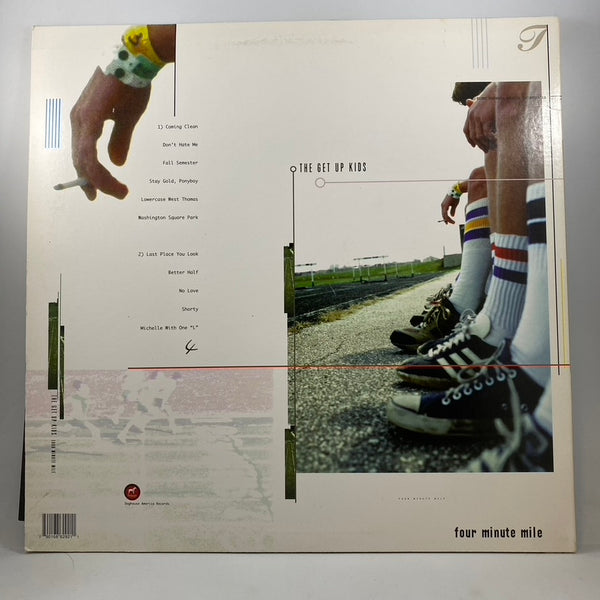 The Get Up Kids – Four Minute Mile LP USED Vinyl VG+/VG+ Color Vinyl
