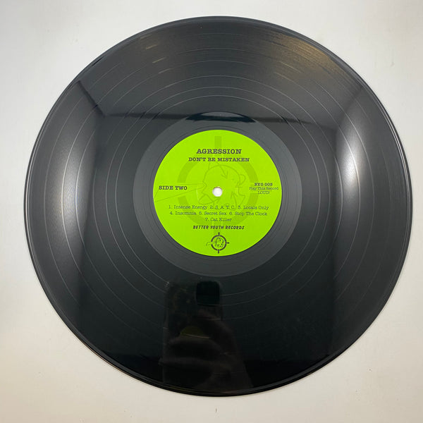 Agression – Don't Be Mistaken LP USED Vinyl VG/VG+