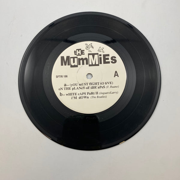 The Mummies – You Must Fight To Live On The Planet Of The Apes 7" USED Vinyl VG++/NM