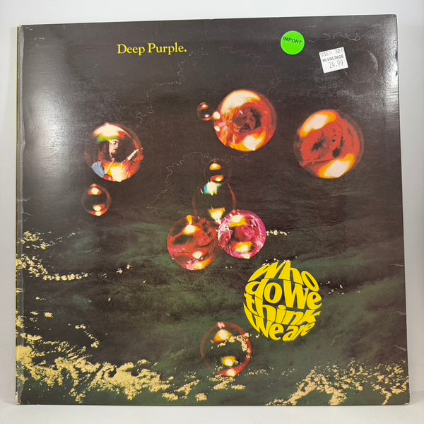Deep Purple – Who Do We Think We Are LP USED Vinyl VG+/VG+