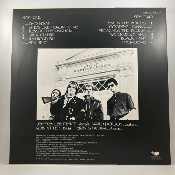 The Gun Club – Sex Beat 81 LP USED Vinyl NM/VG+ Color Vinyl