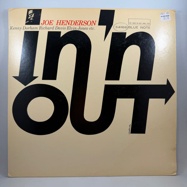Joe Henderson – In 'N Out LP USED Vinyl NM/VG