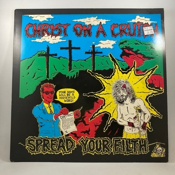 Christ On A Crutch – Spread Your Filth LP USED Vinyl VG/VG