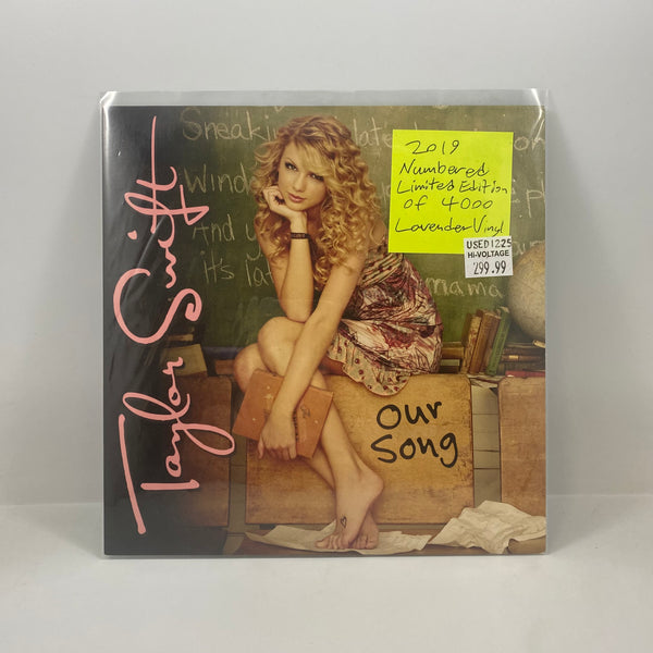 Taylor Swift – Our Song 7" USED vinyl NM/NM Color Vinyl
