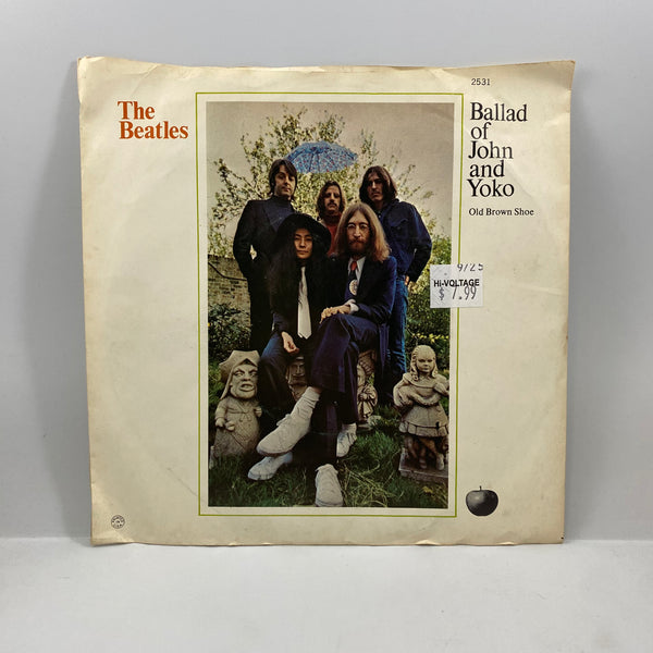 The Beatles – The Ballad Of John And Yoko 7" USED Vinyl VG+/VG