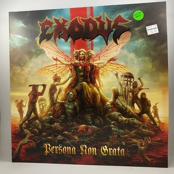 Exodus – Persona Non Grata LP USED Vinyl NM/VG+ / Color Vinyl