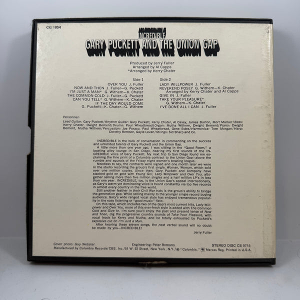 Gary Puckett And The Union Gap – Incredible USED Reel-To-Reel