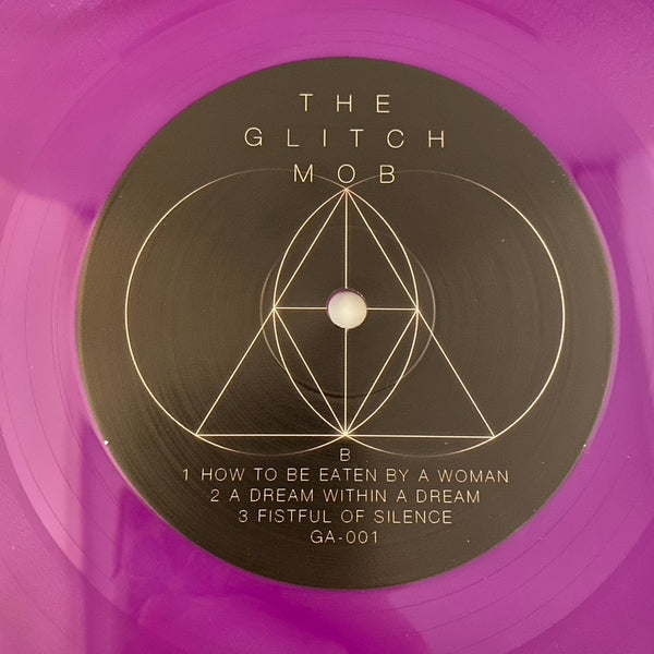 Glitch Mob – Drink The Sea 2LP USED VG++/VG+ Purple/Silver Marble Vinyl