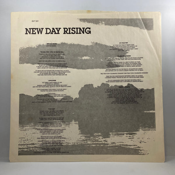 Hüsker Dü – New Day Rising LP USED Vinyl VG/VG Original Pressing