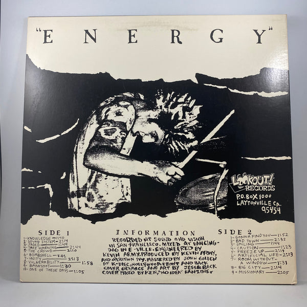 Operation Ivy – Energy LP USED Vinyl VG+/VG+ Original Pressing
